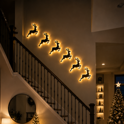 LED-Rentier (12er-Pack)